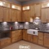 Natural Maple Shaker Style kitchen Cabinets (M47)-0