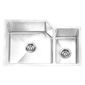 30"x20" Quality Hand-made Small-Radius Under-mount Kitchen Sink (KUS_RK399)