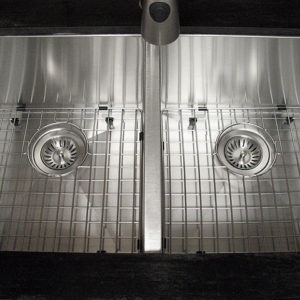 Bottom Grid Set for Double Bowl Kitchen Sink (KAR3318D)