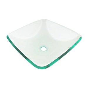 BVS-PL31006 - Bathroom Soda Lime Glass Vessel Sink-0