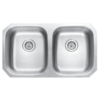 DKBC 3118 Stainless Steel 50/50 Double Bowl Kitchen Sink (KUS_M3118D55)