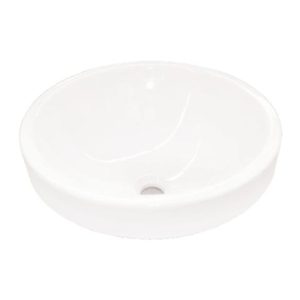 DKBC Top Mount Oval Ceramic Bathroom Sink (BVS PL081)
