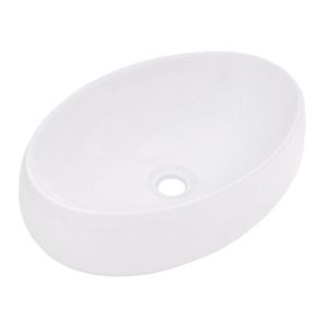DKBC Oval Ceramic Bathroom Vessel Sink (BVS PL224)