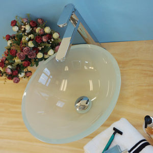 DKBC Bathroom Glass Vessel Sink (BVGJ010)