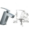 DKBC Bathroom Lavatory Faucet (BLFT-628C)