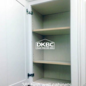 Royal White Glazed P23 Wall Cabinets