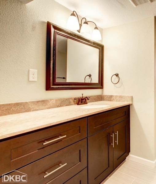 Bathroom Vanities (24"-60") - Luxury Walnut Shaker L5, from - DKBC