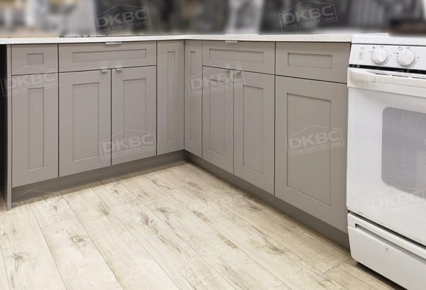 Ash Grey Shaker Kitchen Cabinet S42 - Image 2