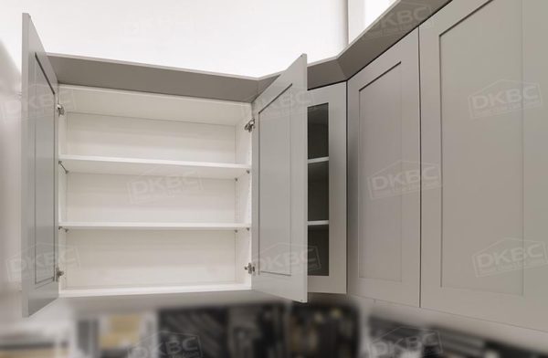 Ash Grey Shaker Kitchen Cabinet S42 - Image 5