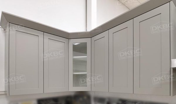 Ash Grey Shaker Kitchen Cabinet S42 - Image 4