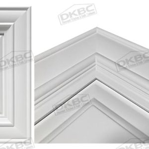 Cambridge white raised panel cabinets