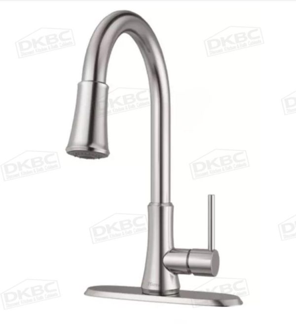 Pfister Classic Kitchen Faucet, Stainless Steel Finish
