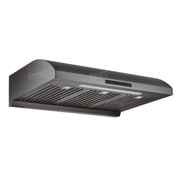 850CFM 30'' wide Black Stainless Steel Under Cabinet Range Hood (URH-AKN-30BS) - Image 2