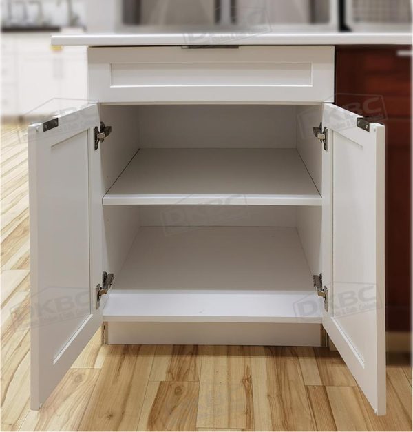 Pearl White Shaker Kitchen Cabinets Q40 - Image 6