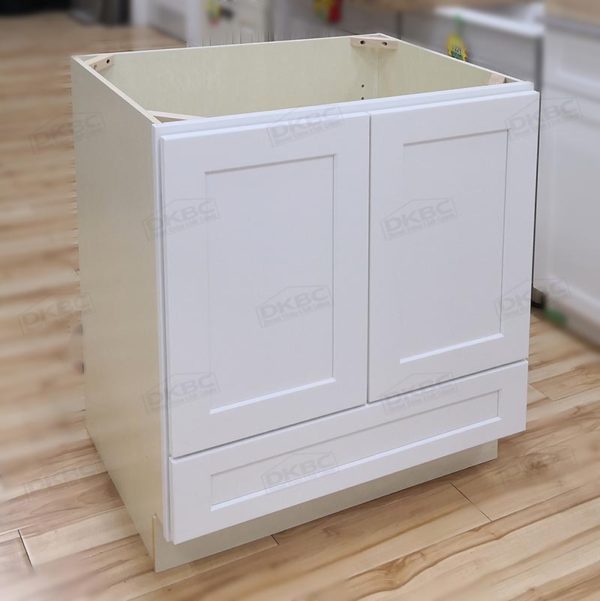 Bathroom Vanities (24"-60") - Q10 Crystal White Shaker, from - Image 3