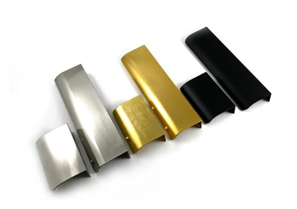 AL262 BK Black Edge Pull Handle Series, from
