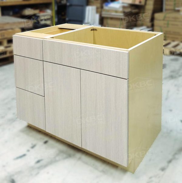 Bathroom Vanities (24"-60") - Almond Oak Flat T69,  from