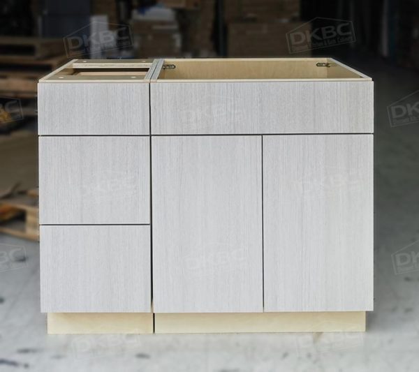 Bathroom Vanities (24"-60") - Almond Oak Flat T69,  from - Image 2