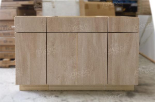 T47 Rustic Oak Textured Flat Kitchen Cabinets (Frameless) - Image 2