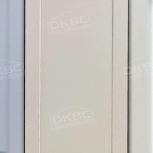 Alternative view of Q29 Light Beige Shaker Solid Wood Kitchen Cabinets (Frameless)