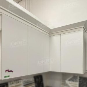 Matt Dove White Slab Kitchen Cabinets S20