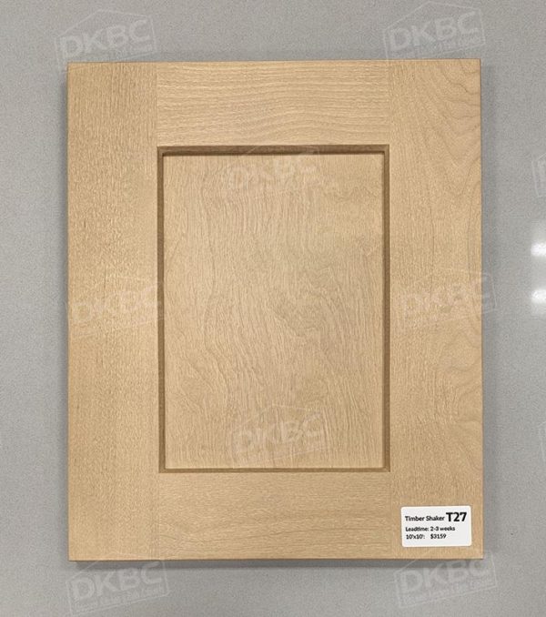 T27 Timber Shaker Kitchen Cabinets (Frameless)