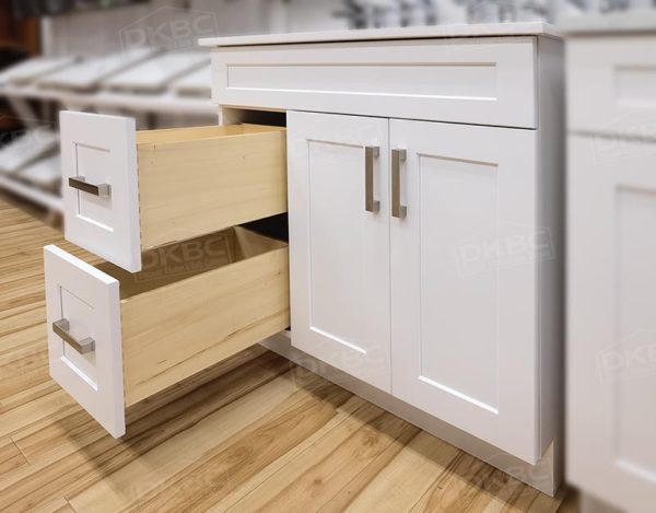 Bathroom Vanities (24"-60") - Matt Dove White Slab S20, from - Image 3