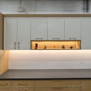 Alternative view of Dove White Slim Shaker Kitchen Cabinets S60