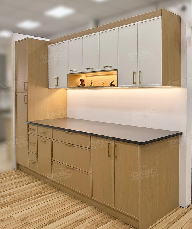 Oak Slim Shaker Kitchen Cabinets S67 - Image 2