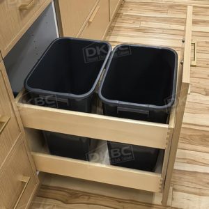 Oak Slim Shaker Kitchen Cabinets S67 - Image 4