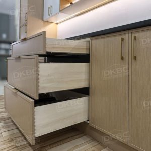Oak Slim Shaker Kitchen Cabinets S67 - Image 5