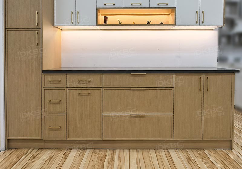 Oak Slim Shaker Kitchen Cabinets S67 - Image 3
