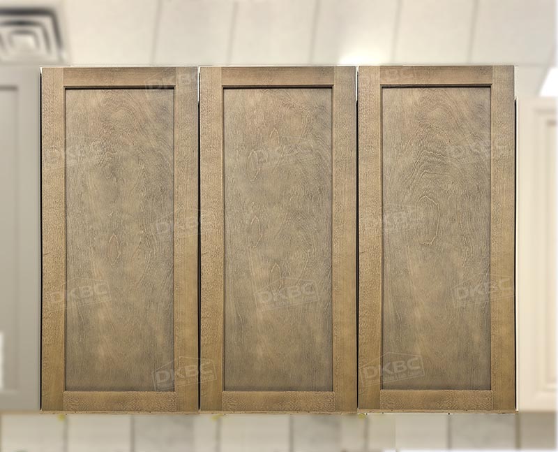 Q17 Toffee Shaker Solid Wood Kitchen Cabinets (Frameless) - Image 4