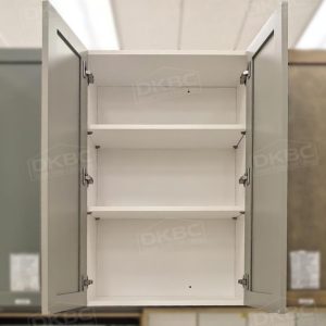 Q42 Beige Taupe Shaker Solid Wood Kitchen Cabinets (Frameless) - Image 5