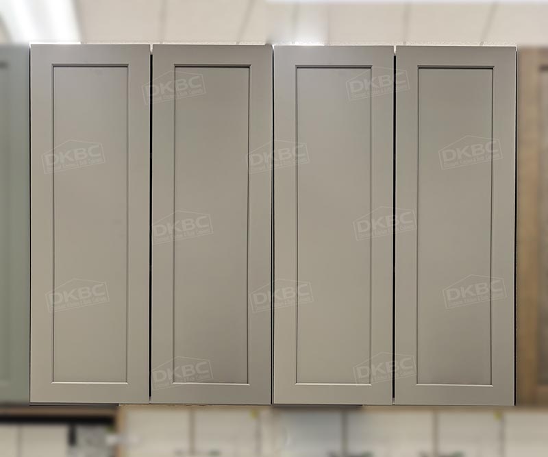 Q42 Beige Taupe Shaker Solid Wood Kitchen Cabinets (Frameless) - Image 4